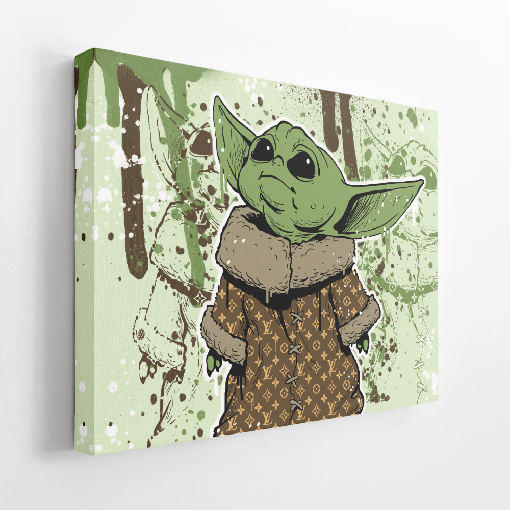 Baby Yoda Art by Pictori artpiktori